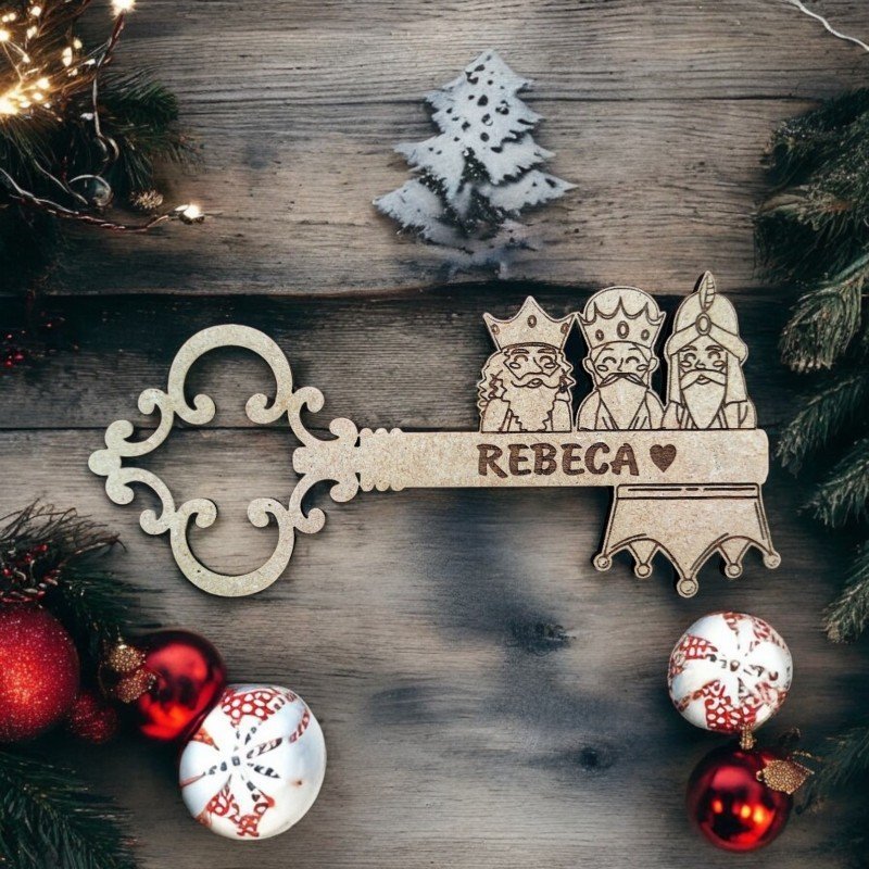 LLAVE MAGICA CON CARTA