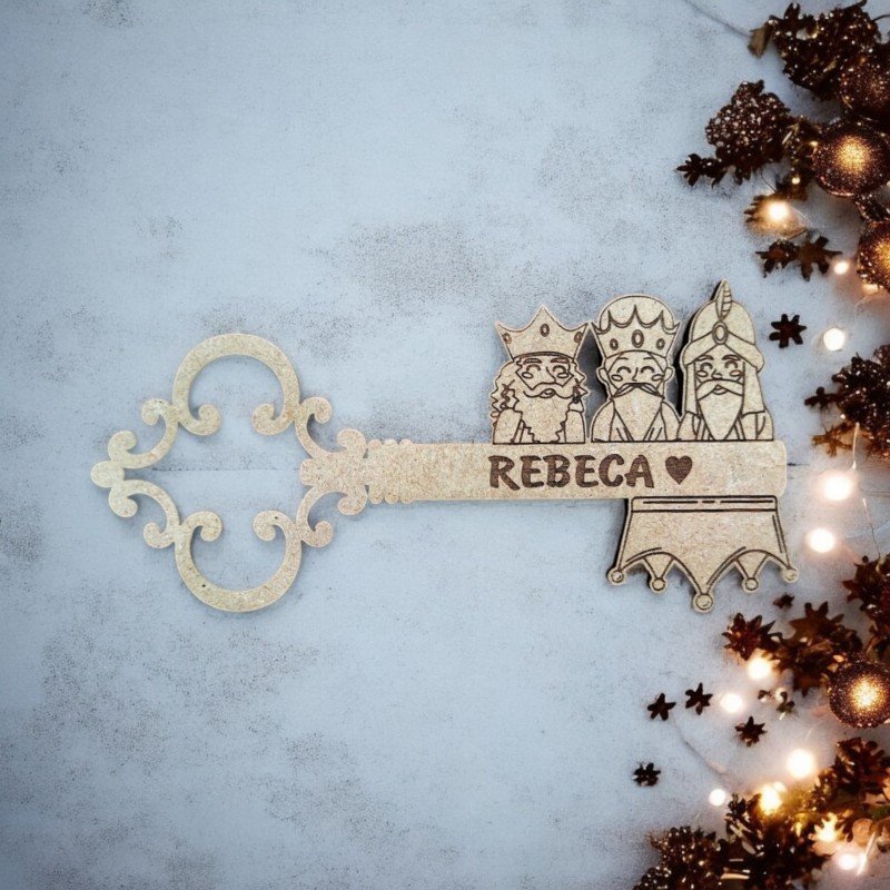 LLAVE MAGICA CON CARTA