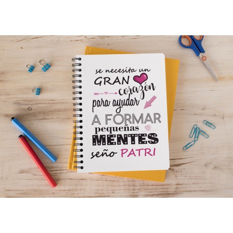 LIBRETA PEQUEÑAS MENTES