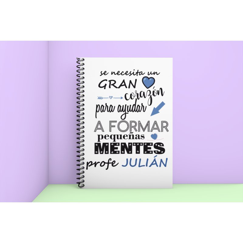 LIBRETA PEQUEÑAS MENTES