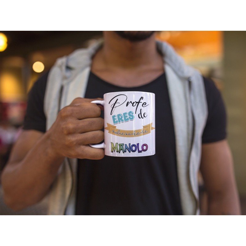TAZA PROFE ERES DE SOBRESALIENTE