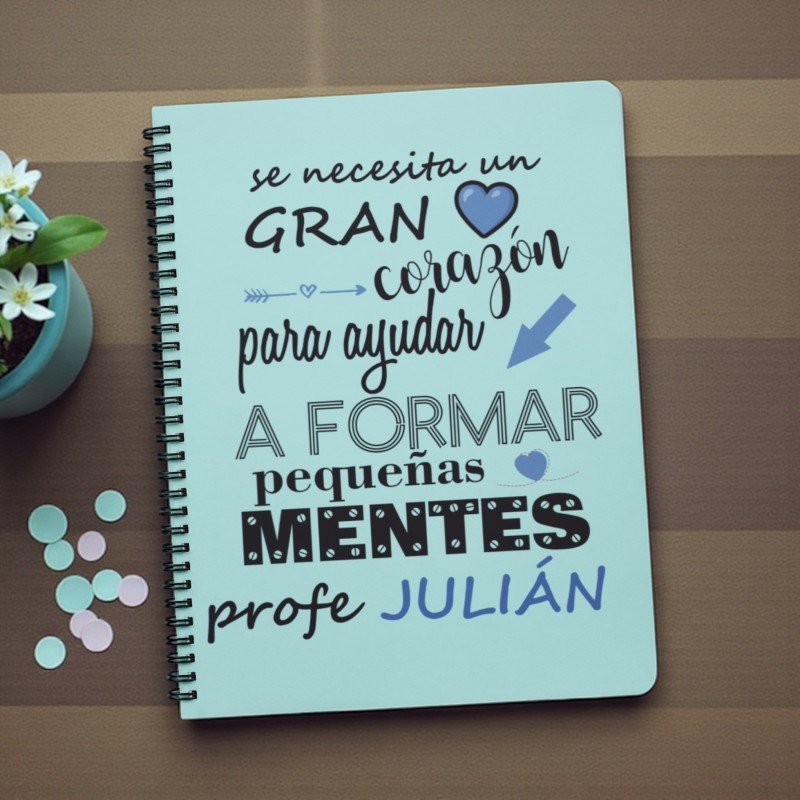 LIBRETA PEQUEÑAS MENTES