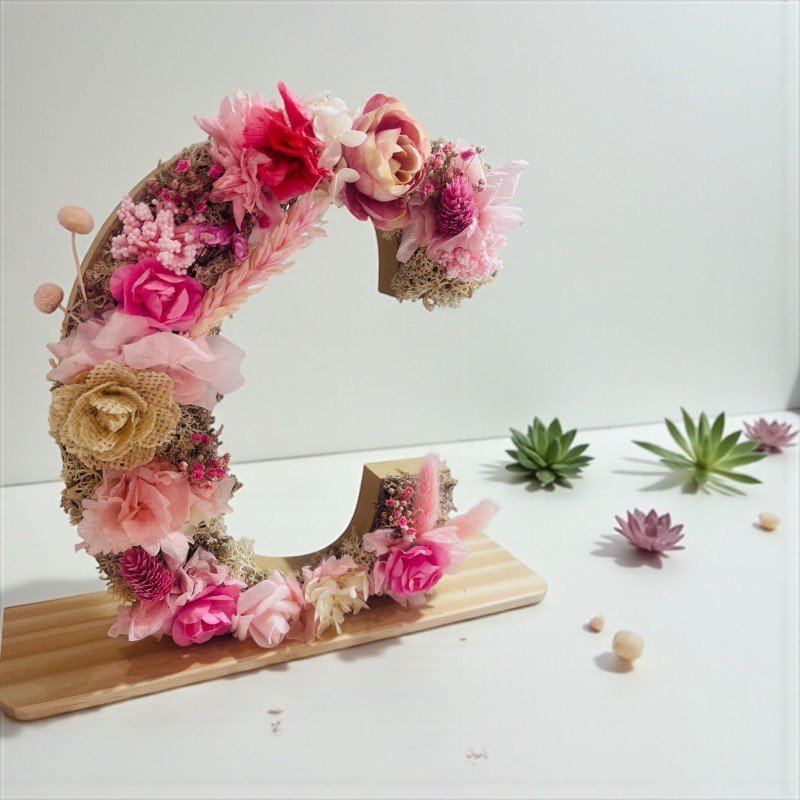 INICIAL FLOR PRESERVADA