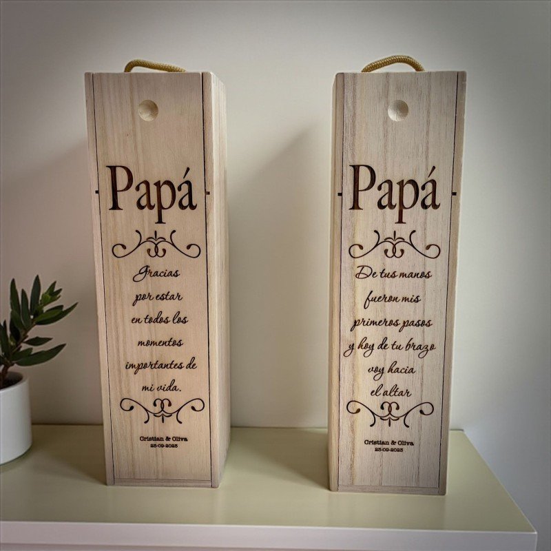 CAJA DE VINO PAPÁ