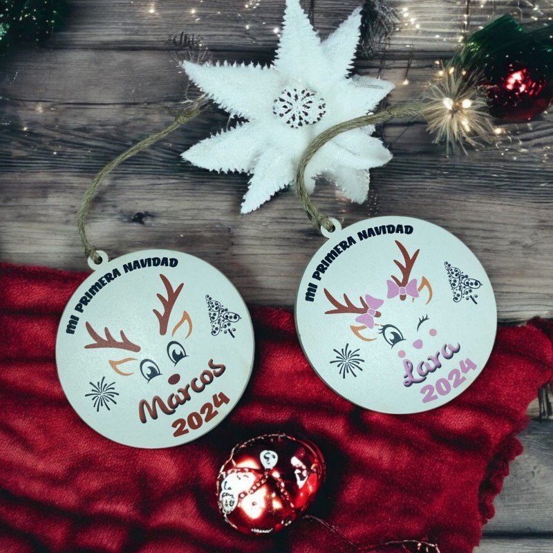 BOLAS RENO MI PRIMERA NAVIDAD