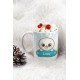 TAZA MUÑECA/O DE NIEVE