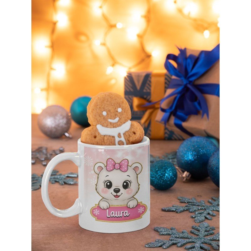 TAZA OSITO/A BLANCO