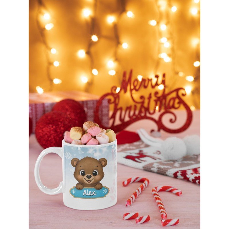 TAZA OSITO MARRÓN