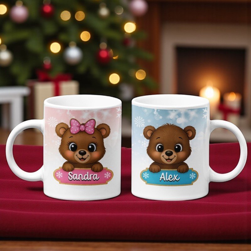 TAZA OSITO MARRÓN