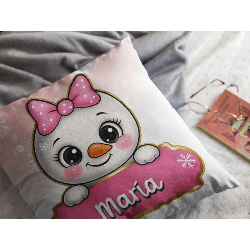 COJÍN MUÑECA/O DE NIEVE