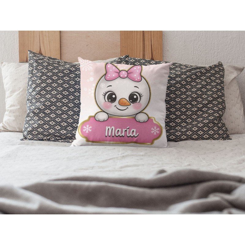 COJÍN MUÑECA/O DE NIEVE