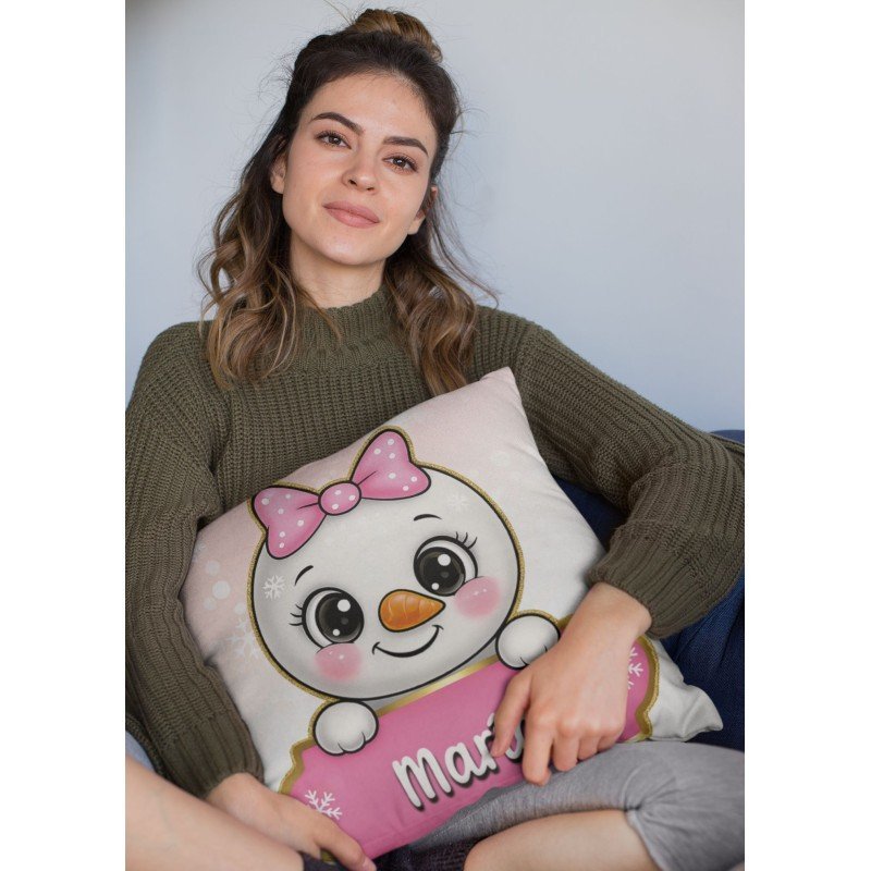 COJÍN MUÑECA/O DE NIEVE