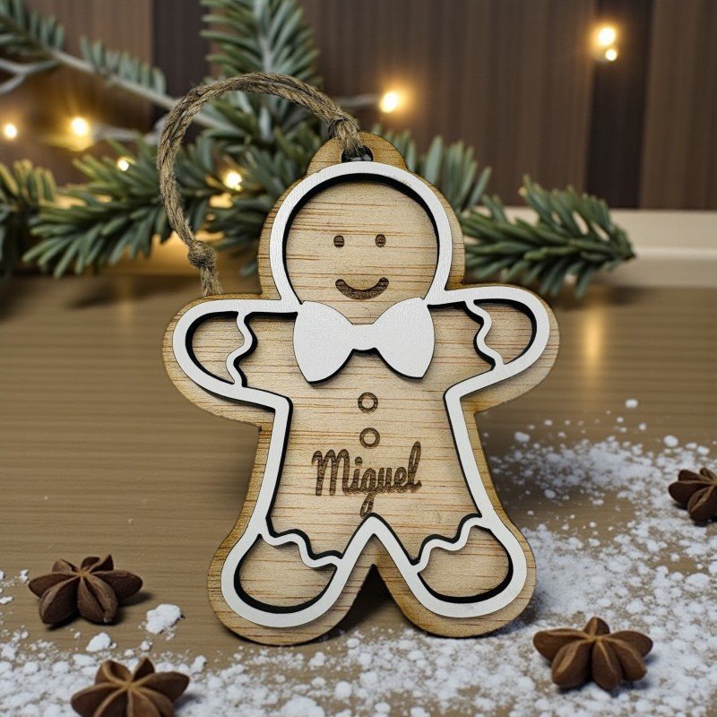 ADORNO GALLETA DE GENJIBRE