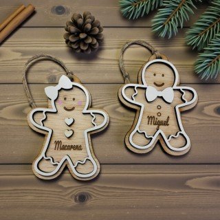 ADORNO GALLETA DE GENJIBRE