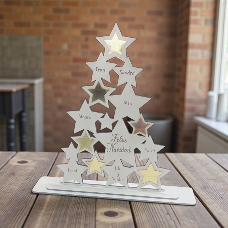 ÁRBOL ESTRELLAS CON NOMBRE