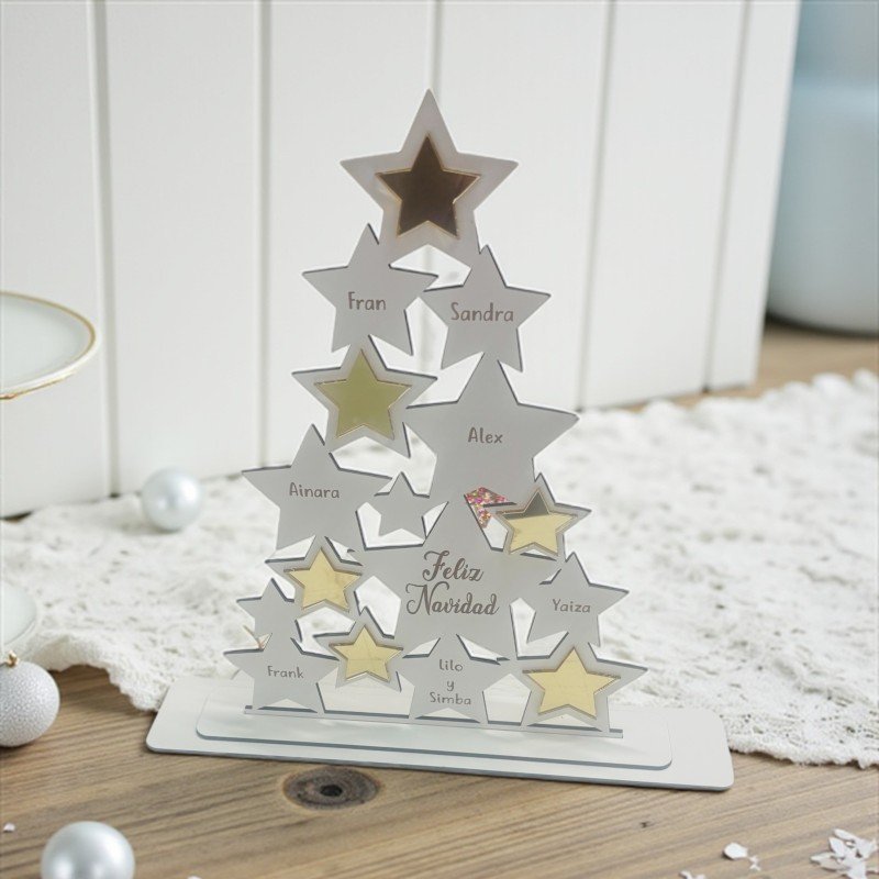 ÁRBOL ESTRELLAS CON NOMBRE