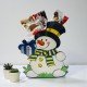 MUÑECO DE NIEVE CON CHOCOLATES