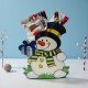 MUÑECO DE NIEVE CON CHOCOLATES