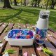 PACK FIAMBRERA + BOTELLA ASA DE SILICONA LAS GUERRERAS K-POP MODELO 2