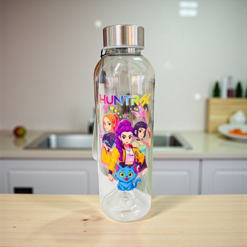 BOTELLA ECOLÓGICA LAS GUERRERAS K-POP