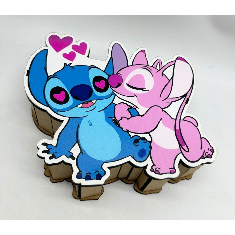 CAJA UVI STITCH Y ÁNGEL