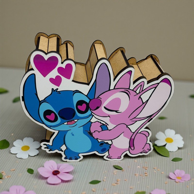 CAJA UVI STITCH Y ÁNGEL