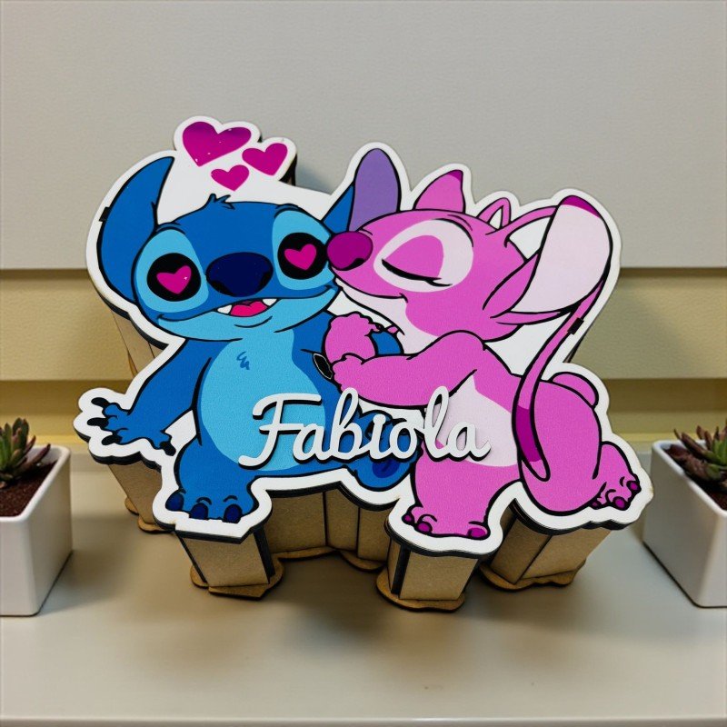 CAJA UVI STITCH Y ÁNGEL