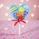 CORAZÓN CHUPA CHUPS CON FRASE