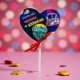 CORAZÓN CHUPA CHUPS CON FRASE