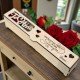 CAJA CON BOMBONES Y ROSA AMOR