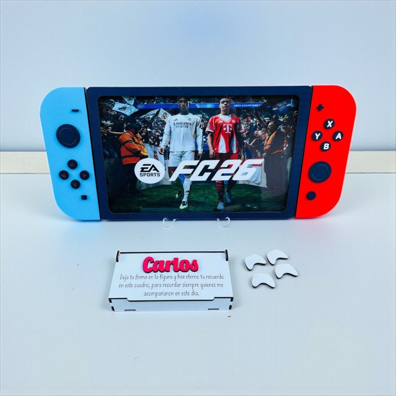 CUADRO DE FIRMAS NINTENDO FIFA 26