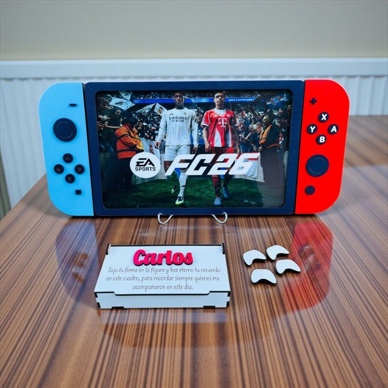 CUADRO DE FIRMAS NINTENDO FIFA 26