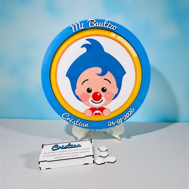 CUADRO DE FIRMAS PAYASO PLIM PLIM