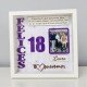 CUADRO PERSONALIZADO FELICES 18