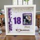CUADRO PERSONALIZADO FELICES 18