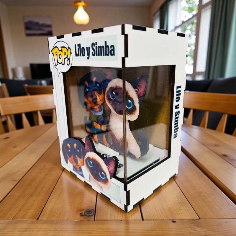 FUNKO DE MADERA PERSONALIZADO MASCOTAS