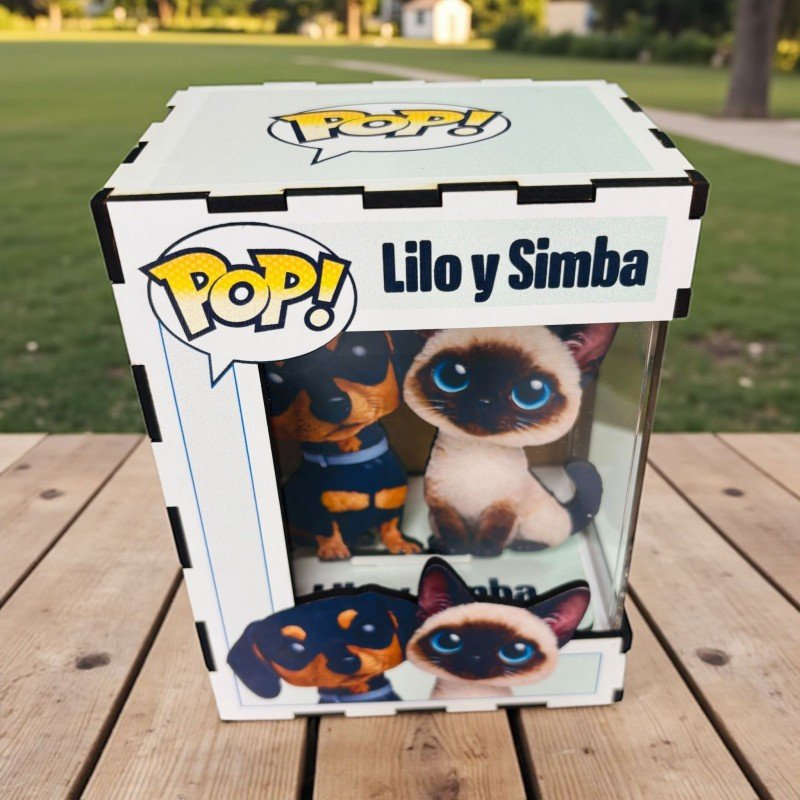 FUNKO DE MADERA PERSONALIZADO MASCOTAS