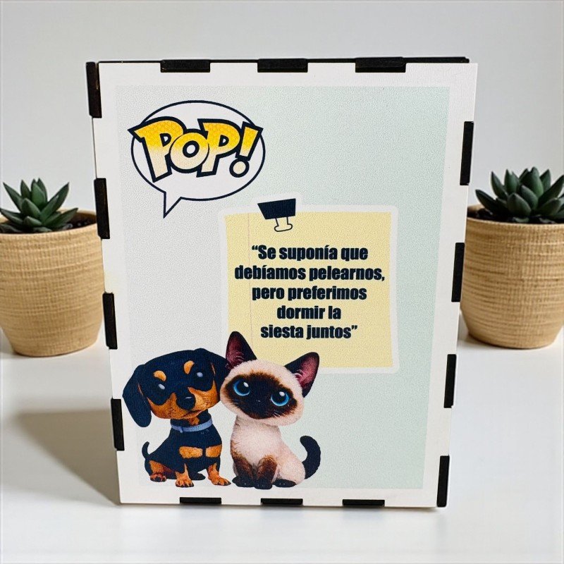 FUNKO DE MADERA PERSONALIZADO MASCOTAS