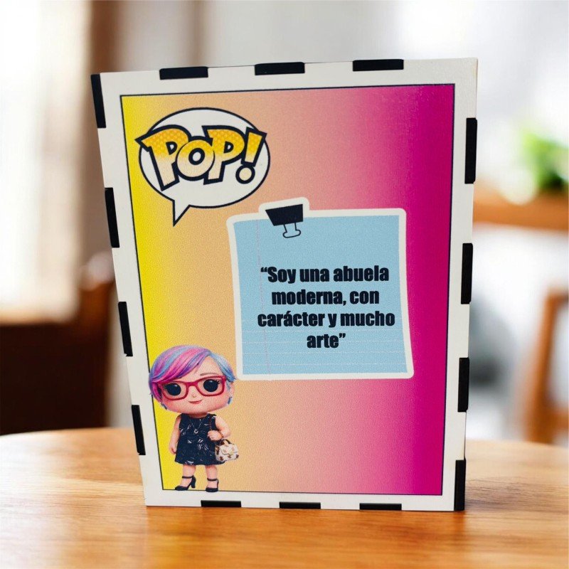 FUNKO DE MADERA PERSONALIZADO