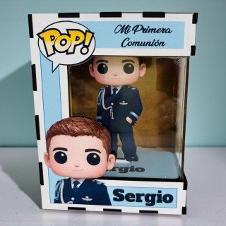 FUNKO DE MADERA PERSONALIZADO COMUNIÓN