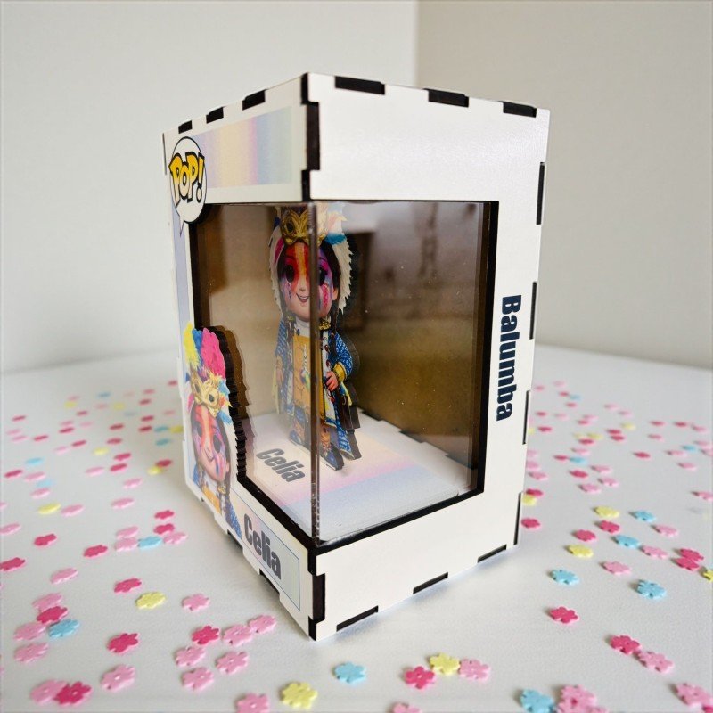 FUNKO DE MADERA PERSONALIZADO CARNAVAL