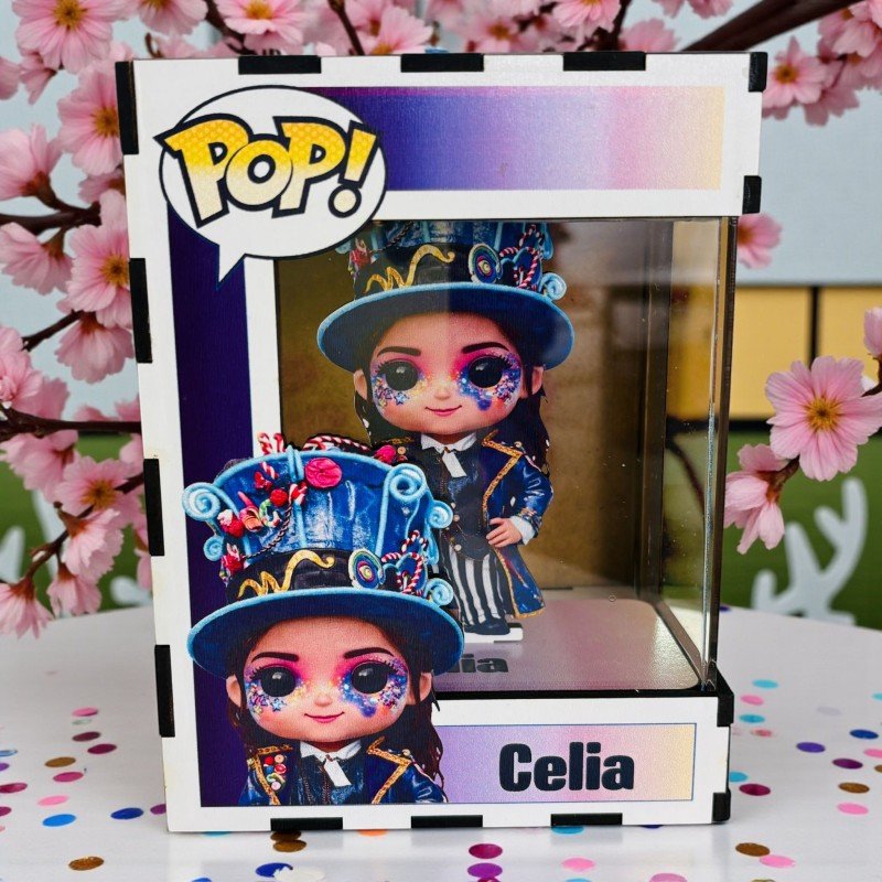 FUNKO DE MADERA PERSONALIZADO CARNAVAL