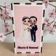 FUNKO DE MADERA PERSONALIZADO BODA