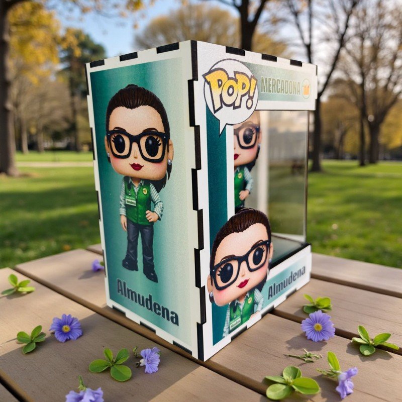 FUNKO DE MADERA EDICIÓN MERCADONA