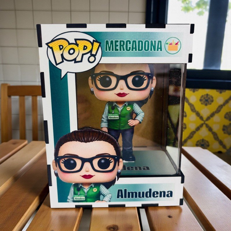 FUNKO DE MADERA EDICIÓN MERCADONA