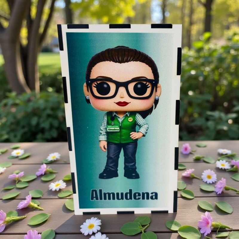 FUNKO DE MADERA EDICIÓN MERCADONA