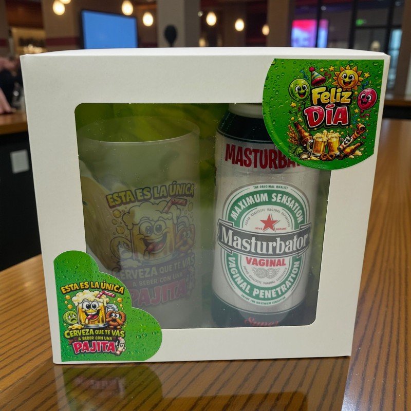 PACK CERVEZA CON PAJITA