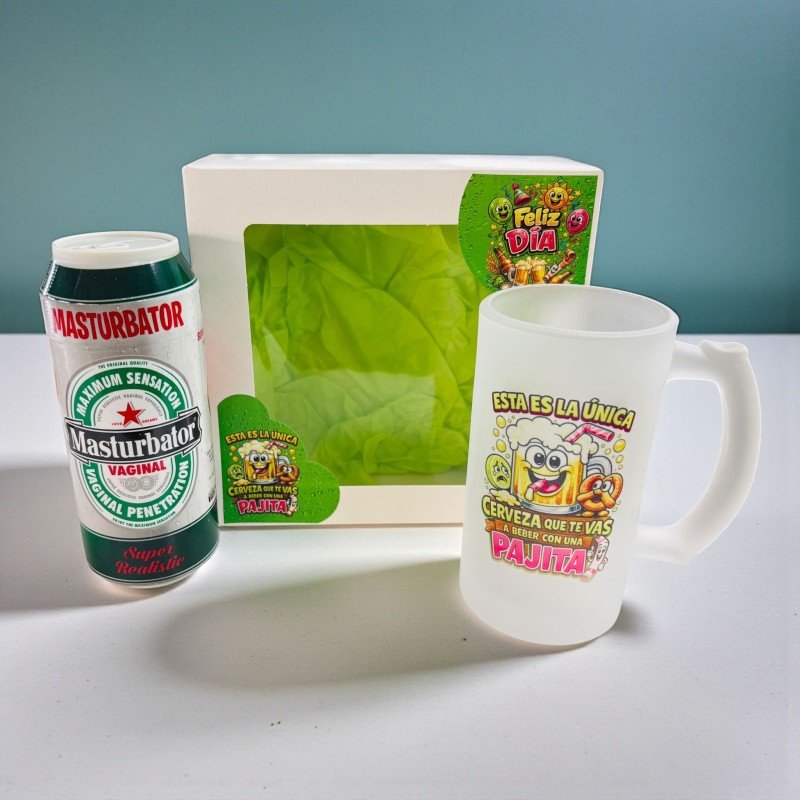 PACK CERVEZA CON PAJITA