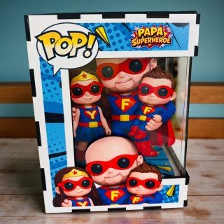 FUNKO DE MADERA EDICIÓN SÚPER PAPÁ