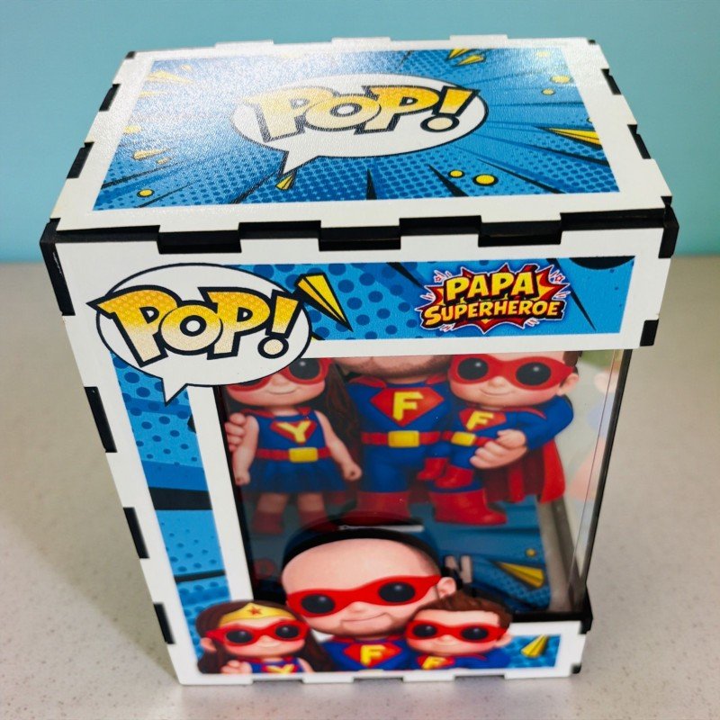 FUNKO DE MADERA EDICIÓN SÚPER PAPÁ